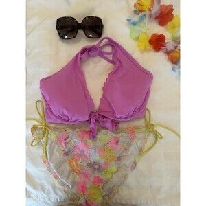 Victoria’s Secret bikini 34 DD top large bottoms